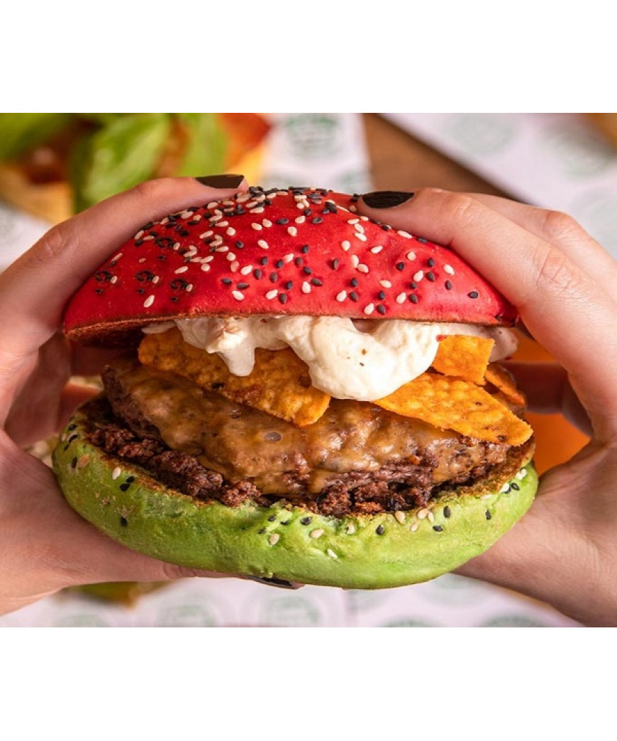 Artesanal  1 Hamb&uacute;rguer e Doritos